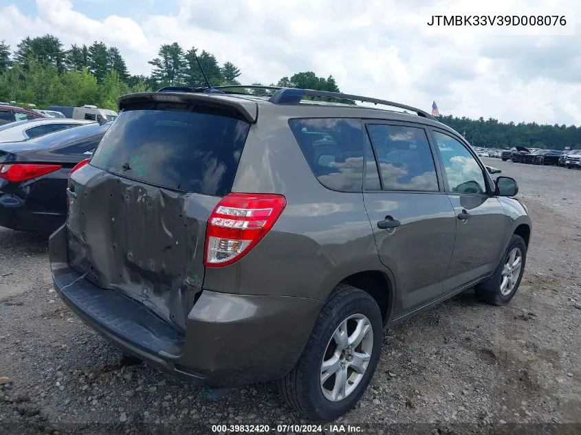 JTMBK33V39D008076 2009 Toyota Rav4 Base V6