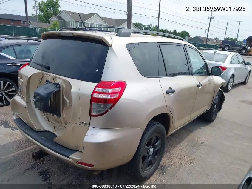 2T3BF35V69W017925 2009 Toyota Rav4