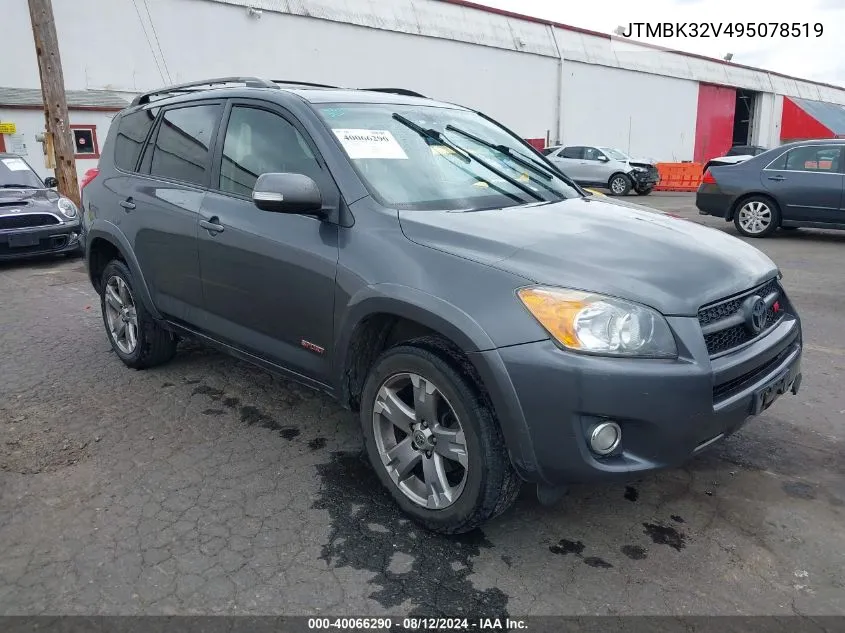 JTMBK32V495078519 2009 Toyota Rav4 Sport V6