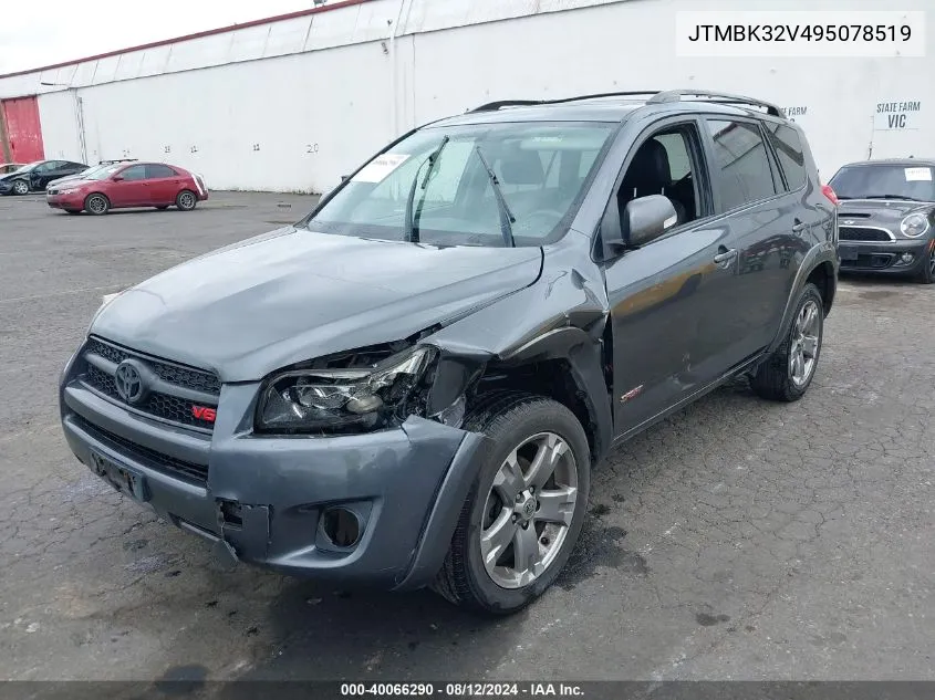 JTMBK32V495078519 2009 Toyota Rav4 Sport V6