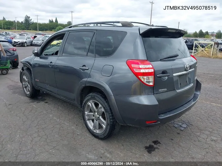 JTMBK32V495078519 2009 Toyota Rav4 Sport V6