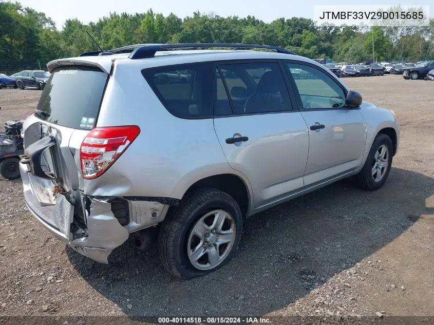 2009 Toyota Rav4 VIN: JTMBF33V29D015685 Lot: 40114518