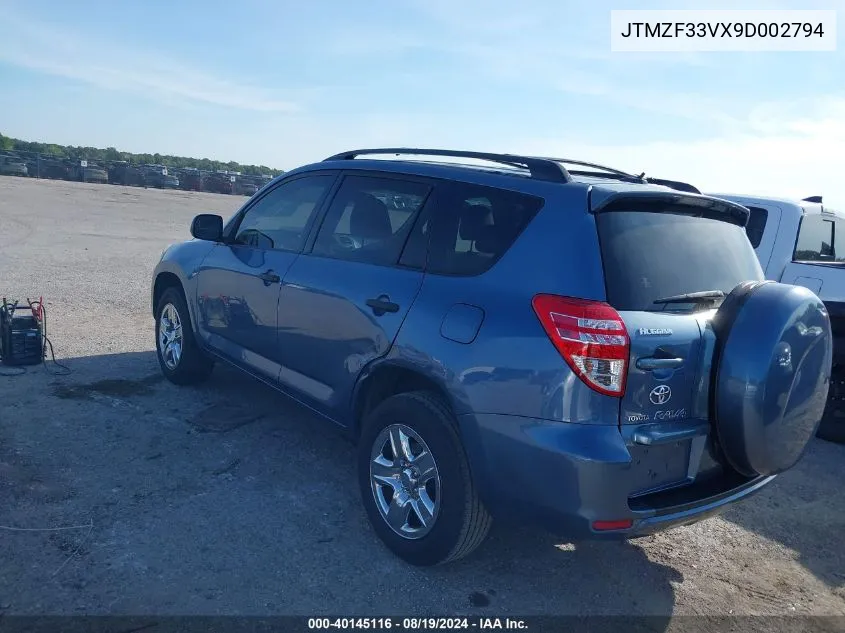 JTMZF33VX9D002794 2009 Toyota Rav4