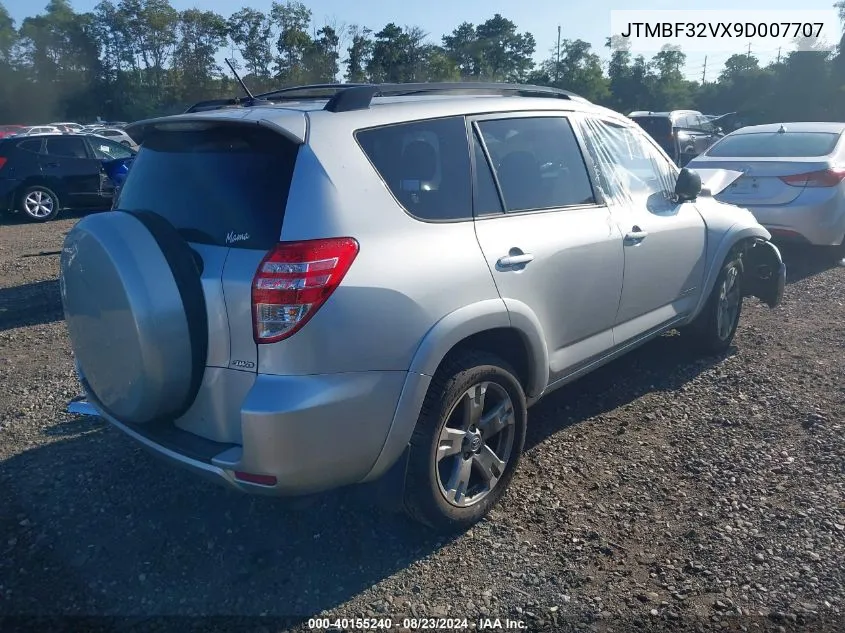 JTMBF32VX9D007707 2009 Toyota Rav4 Sport