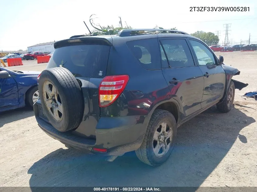 2T3ZF33V39W005281 2009 Toyota Rav4