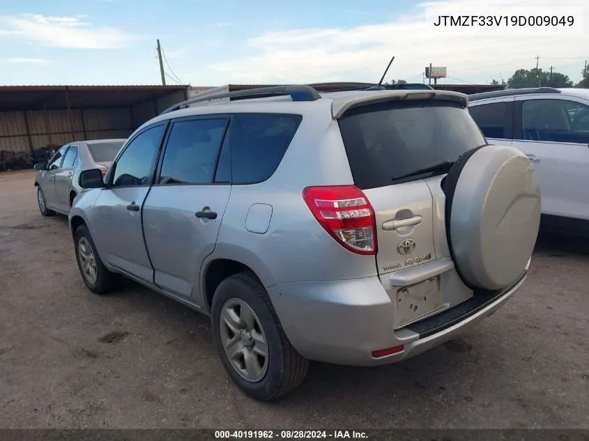 2009 Toyota Rav4 VIN: JTMZF33V19D009049 Lot: 40191962