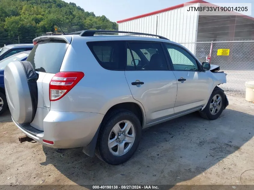 2009 Toyota Rav4 VIN: JTMBF33V19D014205 Lot: 40198138