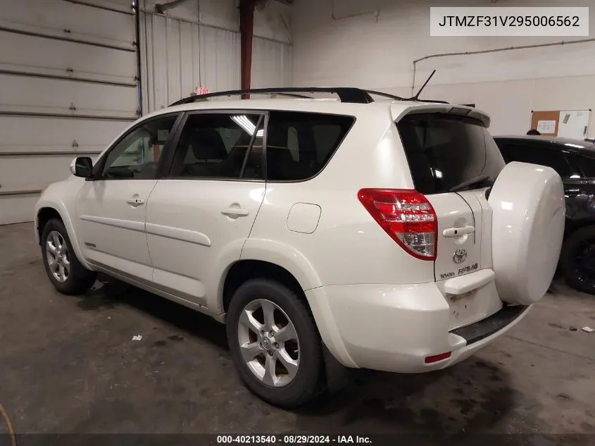 JTMZF31V295006562 2009 Toyota Rav4 Limited