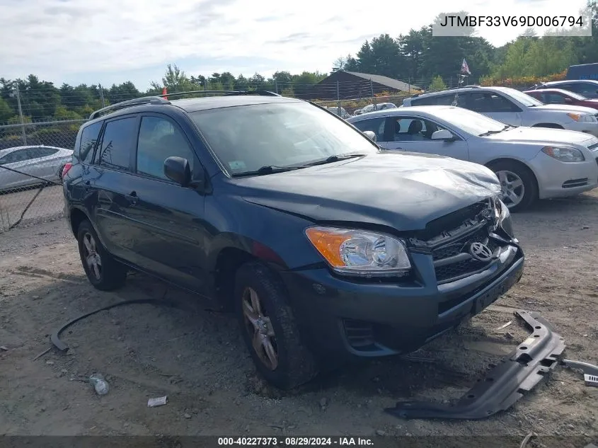 2009 Toyota Rav4 VIN: JTMBF33V69D006794 Lot: 40227373