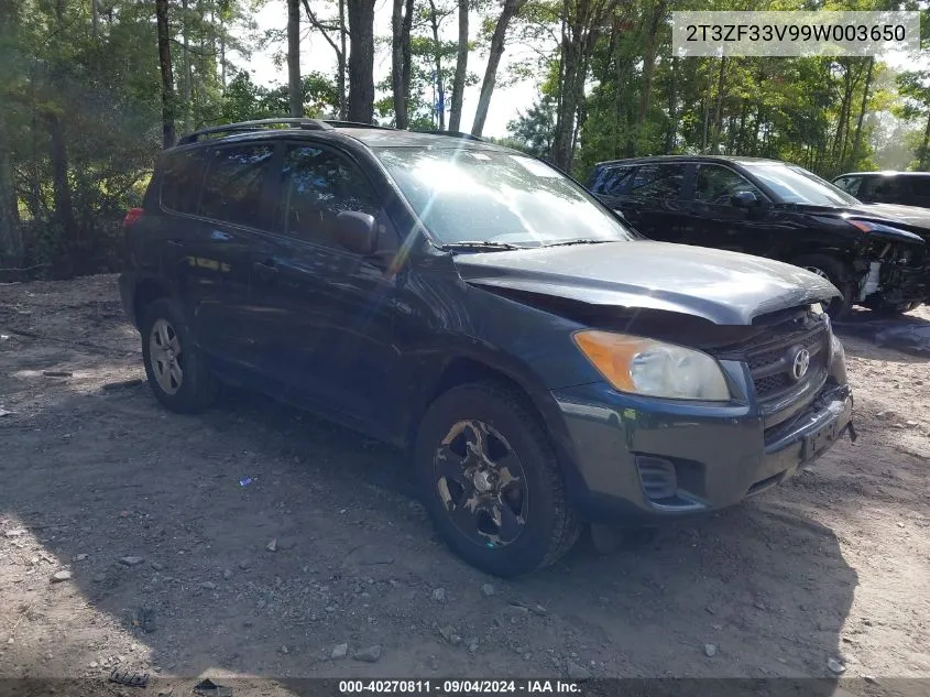 2T3ZF33V99W003650 2009 Toyota Rav4