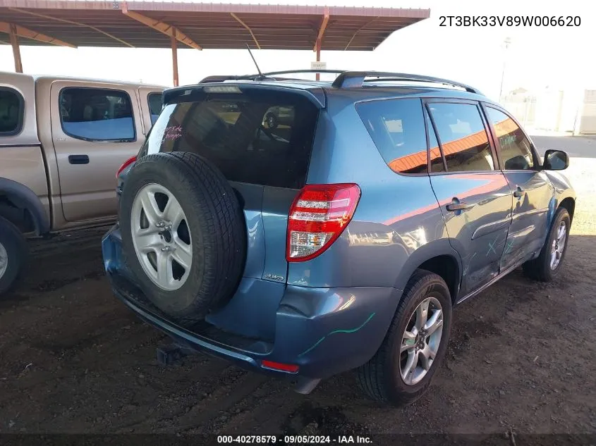 2T3BK33V89W006620 2009 Toyota Rav4