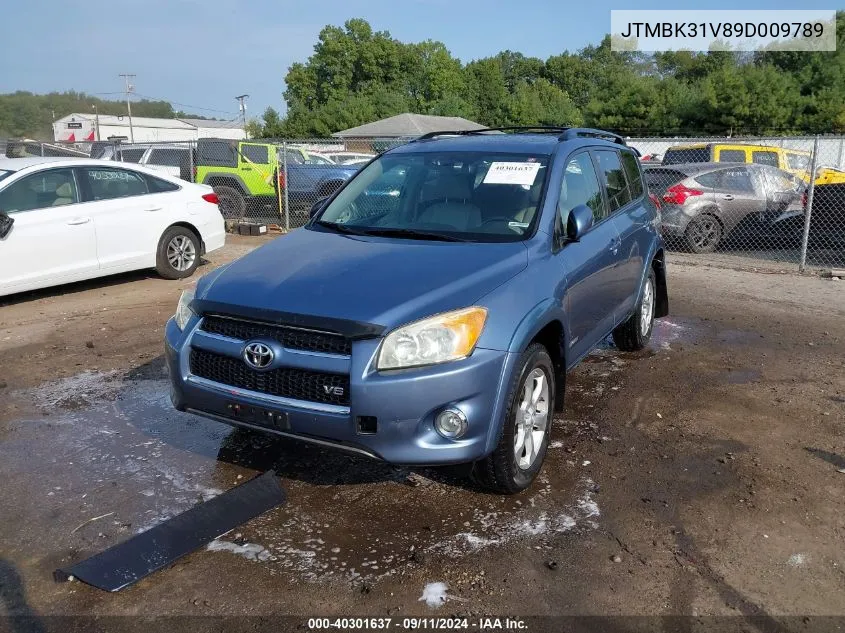 2009 Toyota Rav4 Limited V6 VIN: JTMBK31V89D009789 Lot: 40301637