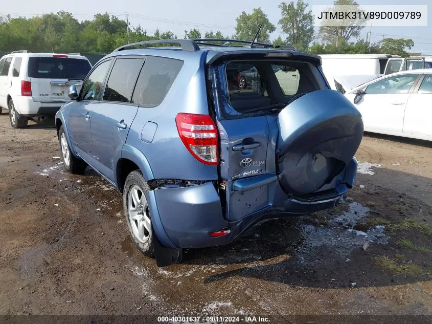 2009 Toyota Rav4 Limited V6 VIN: JTMBK31V89D009789 Lot: 40301637