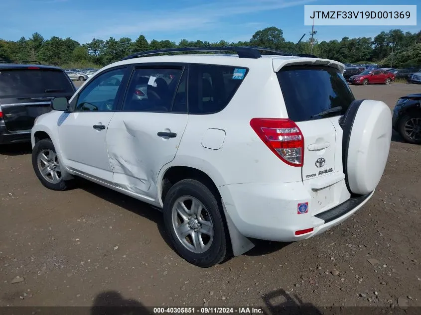 JTMZF33V19D001369 2009 Toyota Rav4