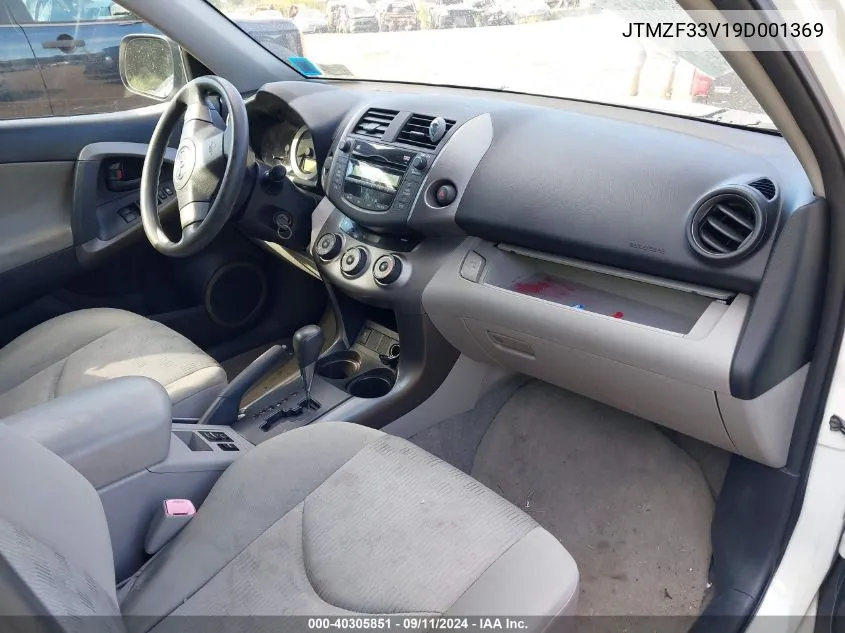 JTMZF33V19D001369 2009 Toyota Rav4