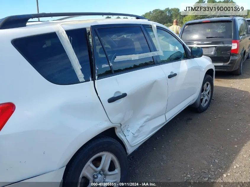 2009 Toyota Rav4 VIN: JTMZF33V19D001369 Lot: 40305851