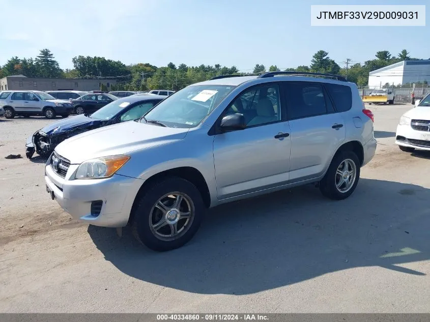 2009 Toyota Rav4 VIN: JTMBF33V29D009031 Lot: 40334860