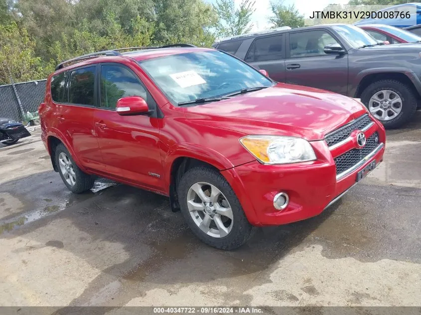 2009 Toyota Rav4 Limited V6 VIN: JTMBK31V29D008766 Lot: 40347722