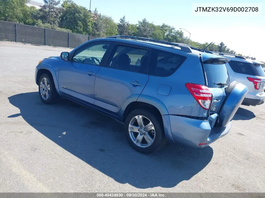 2009 Toyota Rav4 Sport V6 VIN: JTMZK32V69D002708 Lot: 40424630