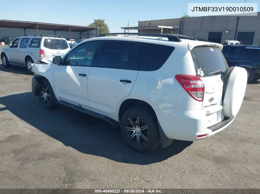 2009 Toyota Rav4 VIN: JTMBF33V19D010509 Lot: 40450227