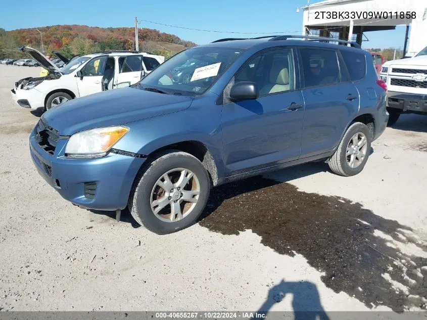 2T3BK33V09W011858 2009 Toyota Rav4 Base V6