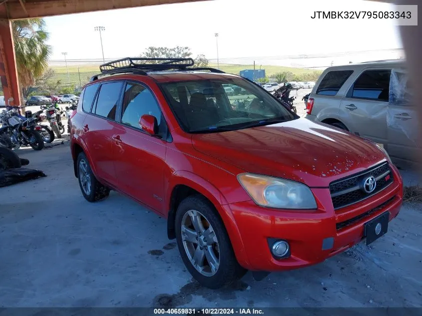 2009 Toyota Rav4 Sport VIN: JTMBK32V795083343 Lot: 40659831