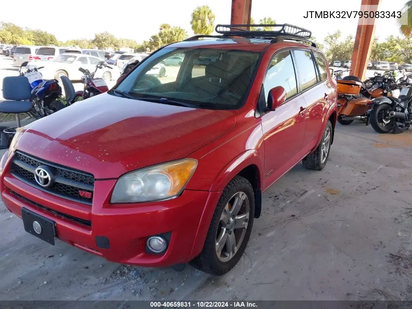 2009 Toyota Rav4 Sport VIN: JTMBK32V795083343 Lot: 40659831