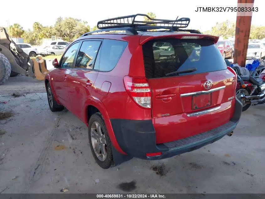 2009 Toyota Rav4 Sport VIN: JTMBK32V795083343 Lot: 40659831