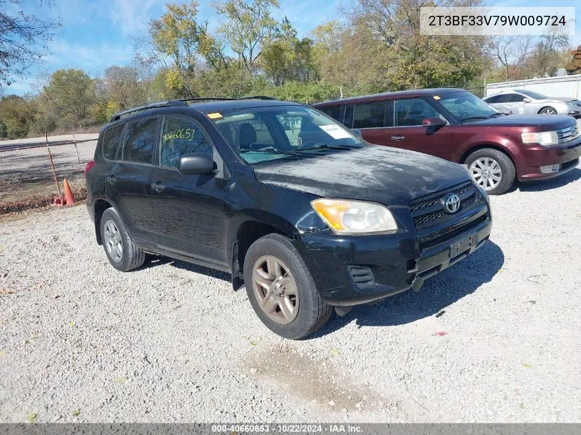 2009 Toyota Rav4 VIN: 2T3BF33V79W009724 Lot: 40660653