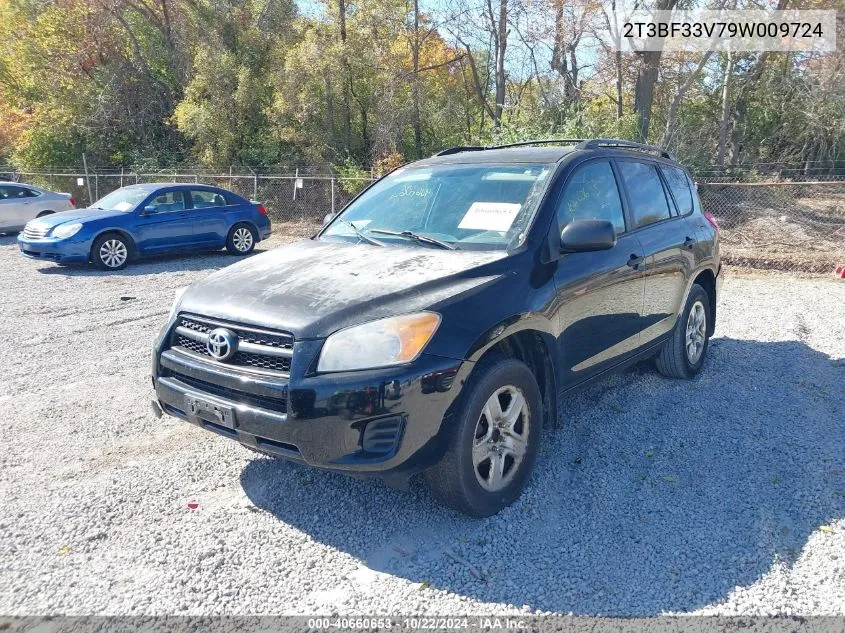 2009 Toyota Rav4 VIN: 2T3BF33V79W009724 Lot: 40660653