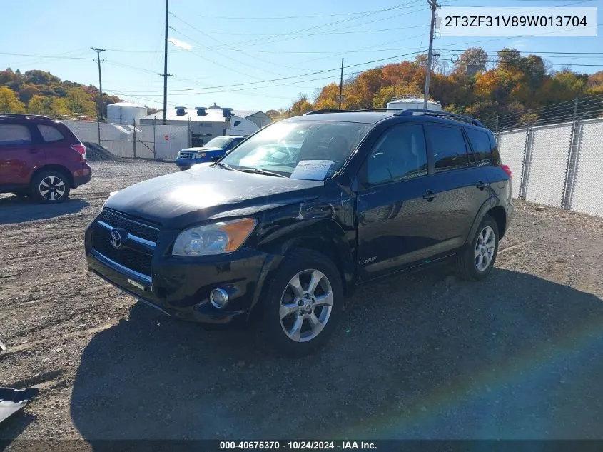 2009 Toyota Rav4 Limited VIN: 2T3ZF31V89W013704 Lot: 40675370