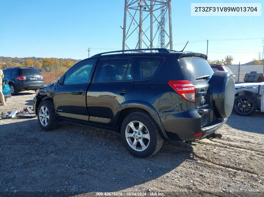 2009 Toyota Rav4 Limited VIN: 2T3ZF31V89W013704 Lot: 40675370