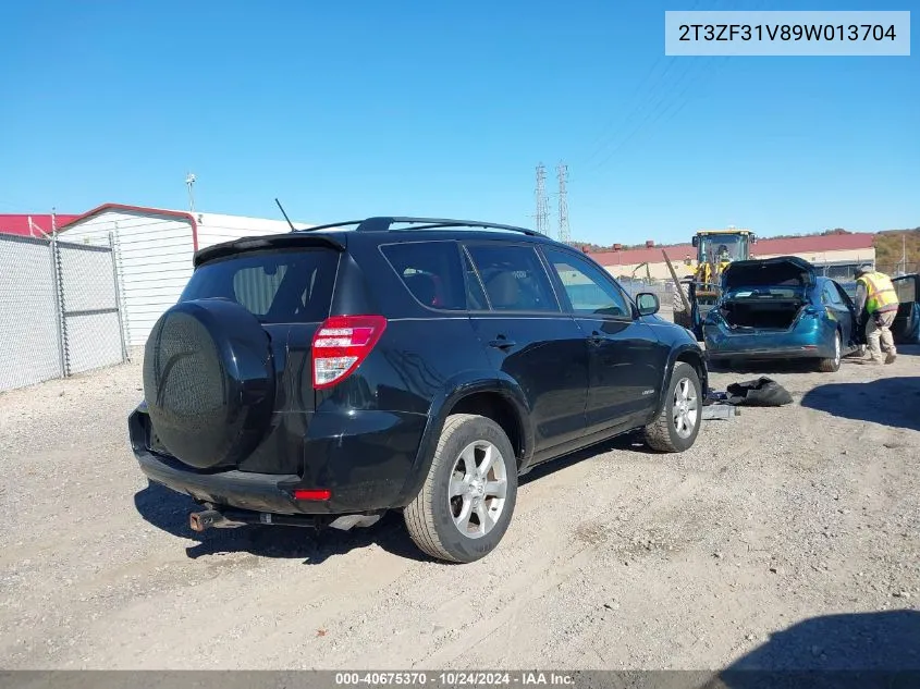 2009 Toyota Rav4 Limited VIN: 2T3ZF31V89W013704 Lot: 40675370