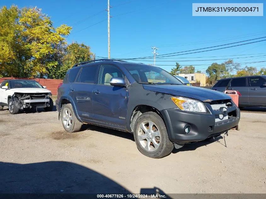 2009 Toyota Rav4 Limited V6 VIN: JTMBK31V99D000471 Lot: 40677826