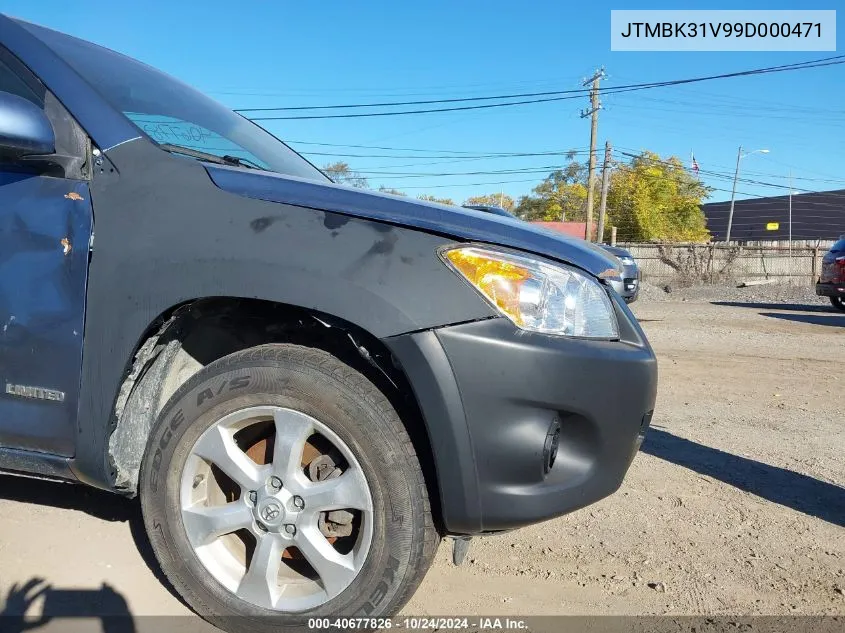 2009 Toyota Rav4 Limited V6 VIN: JTMBK31V99D000471 Lot: 40677826