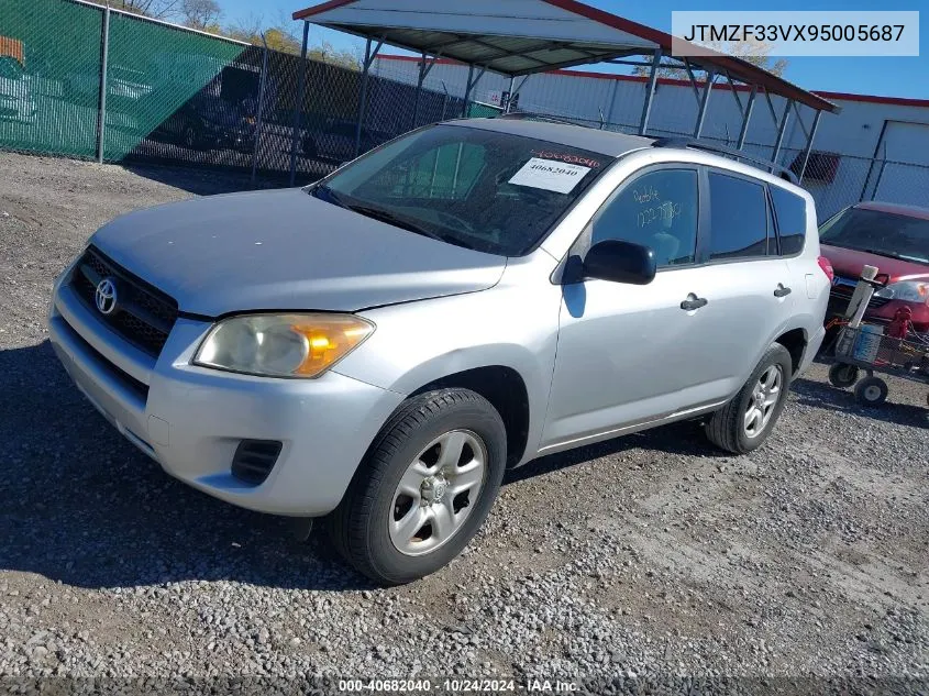 2009 Toyota Rav4 VIN: JTMZF33VX95005687 Lot: 40682040