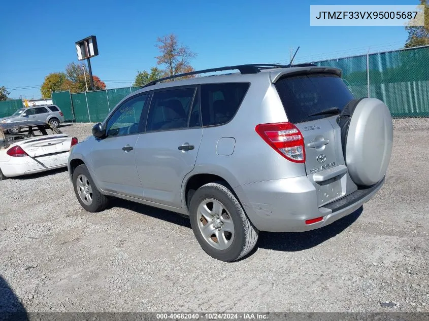 2009 Toyota Rav4 VIN: JTMZF33VX95005687 Lot: 40682040