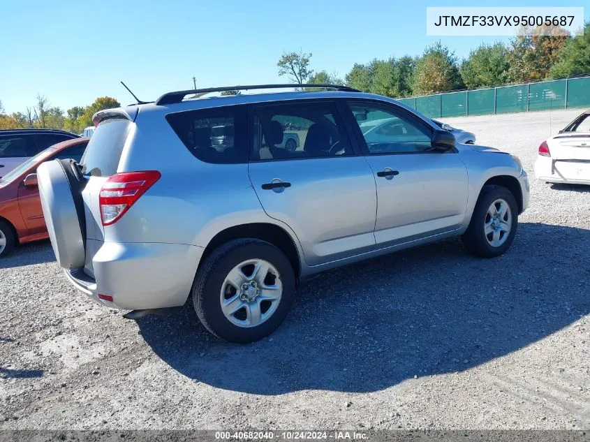 2009 Toyota Rav4 VIN: JTMZF33VX95005687 Lot: 40682040