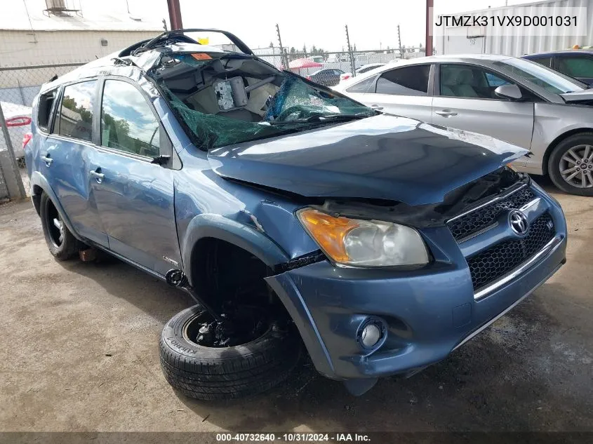 JTMZK31VX9D001031 2009 Toyota Rav4 Limited