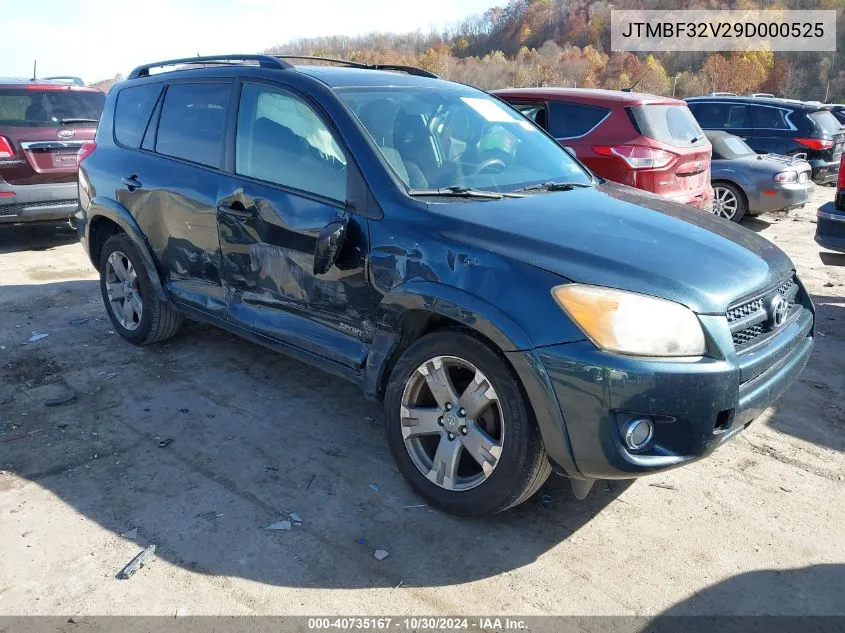 2009 Toyota Rav4 Sport VIN: JTMBF32V29D000525 Lot: 40735167