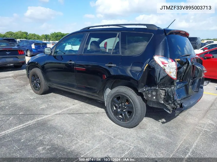 2009 Toyota Rav4 VIN: JTMZF33V895003713 Lot: 40741154