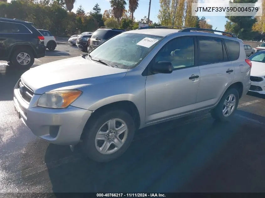 2009 Toyota Rav4 VIN: JTMZF33V59D004579 Lot: 40766217