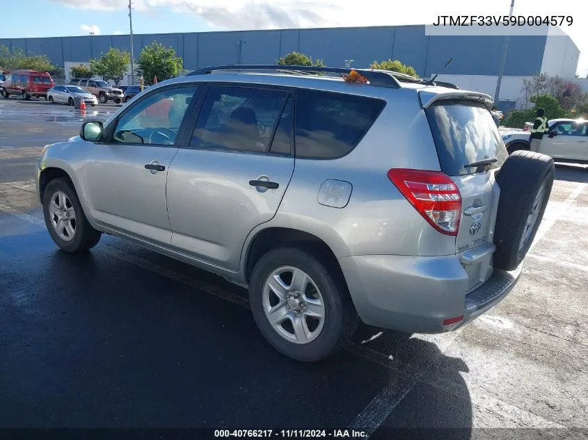 2009 Toyota Rav4 VIN: JTMZF33V59D004579 Lot: 40766217