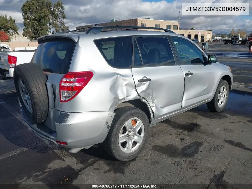 2009 Toyota Rav4 VIN: JTMZF33V59D004579 Lot: 40766217