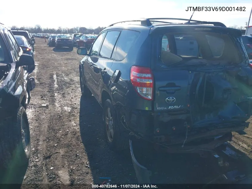 2009 Toyota Rav4 VIN: JTMBF33V69D001482 Lot: 40782646