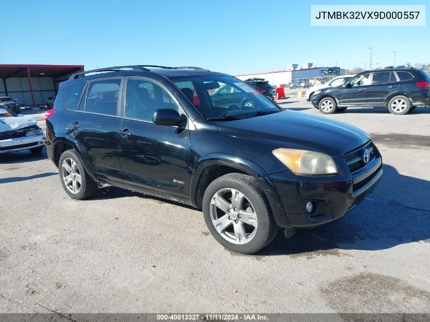 2009 Toyota Rav4 Sport V6 VIN: JTMBK32VX9D000557 Lot: 40813327