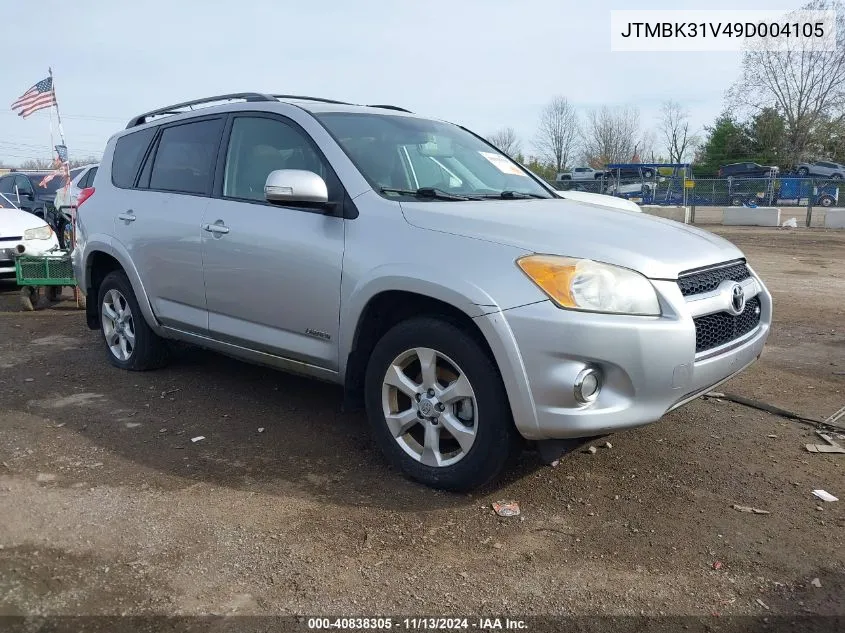 2009 Toyota Rav4 Limited VIN: JTMBK31V49D004105 Lot: 40838305