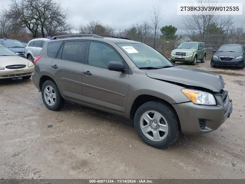 2009 Toyota Rav4 Base V6 VIN: 2T3BK33V39W012535 Lot: 40871334