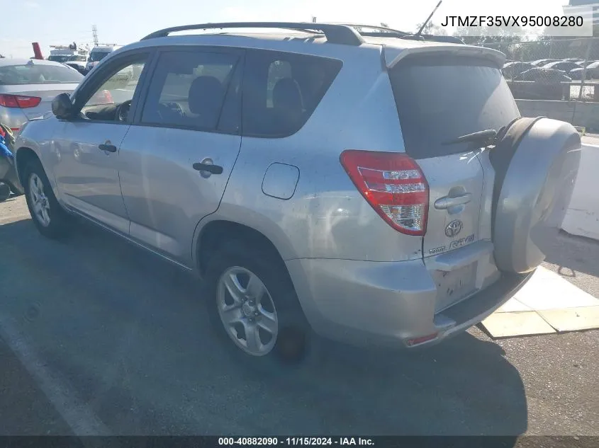 2009 Toyota Rav4 VIN: JTMZF35VX95008280 Lot: 40882090