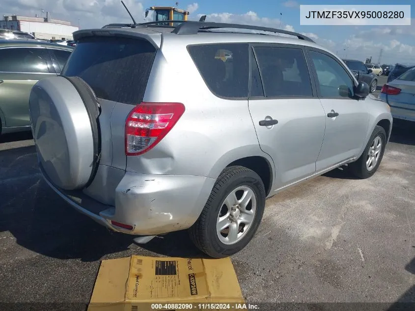 2009 Toyota Rav4 VIN: JTMZF35VX95008280 Lot: 40882090